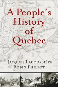 A People's History of Quebec_cover