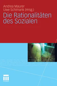 Die Rationalitäten des Sozialen_cover