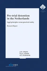 Pre-Trial Detention in the Netherlands_cover