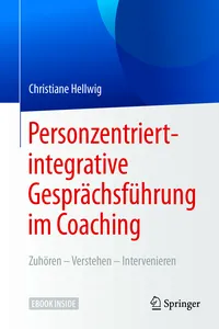 Personzentriert-integrative Gesprächsführung im Coaching_cover