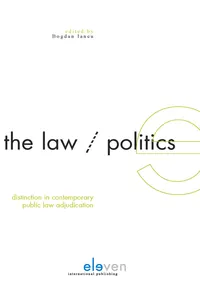 The Law/Politics Distinction in Contemporary Public Law Adjudication_cover