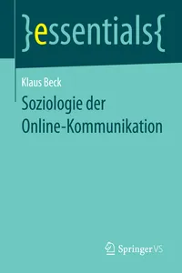 Soziologie der Online-Kommunikation_cover