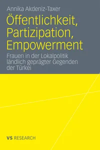 Öffentlichkeit, Partizipation, Empowerment_cover