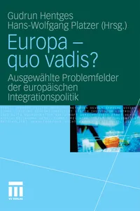 Europa - quo vadis?_cover
