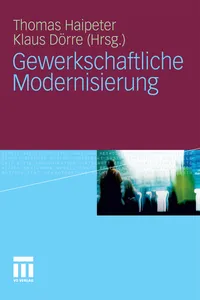 Gewerkschaftliche Modernisierung_cover