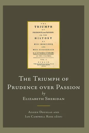 The Triumph of Prudence over Passion by Elizabeth Sheridan