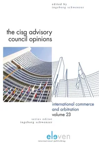 The CISG Advisory Council Opinions_cover