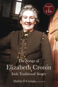 The Elizabeth Cronin, Irish Traditional Singer_cover