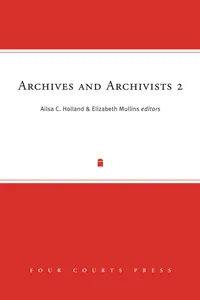 Archives and Archivists 2_cover