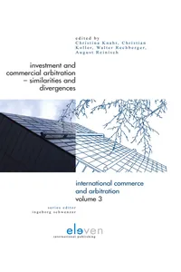 Investment and Commercial Arbitration - Similarities and Divergences_cover