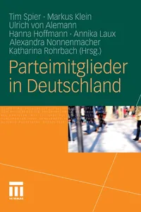 Parteimitglieder in Deutschland_cover