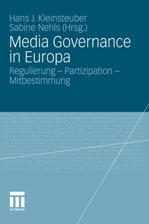 Media Governance in Europa