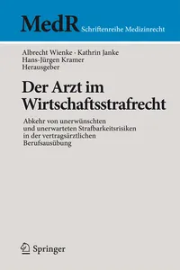 Der Arzt im Wirtschaftsstrafrecht_cover