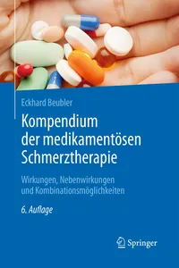 Kompendium der medikamentösen Schmerztherapie_cover