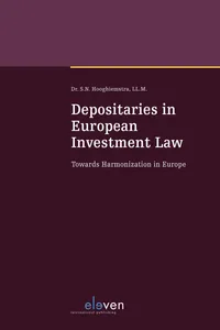 Depositaries in European Investment Law_cover