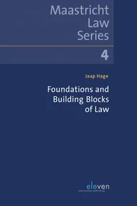 Foundations and Building Blocks of Law_cover