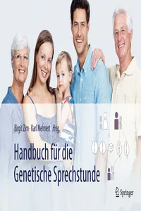 Handbuch für die Genetische Sprechstunde_cover