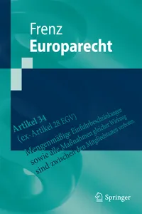 Europarecht_cover