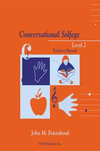 Conversational Solfege Level 2 Teacher's Manual_cover