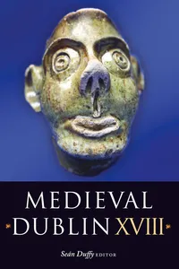 Medieval Dublin XVIII_cover