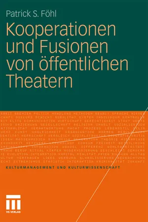 Kooperationen und Fusionen von öffentlichen Theatern