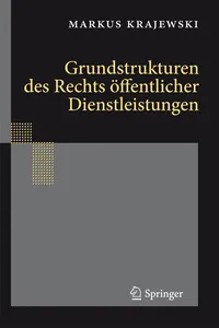 Grundstrukturen des Rechts öffentlicher Dienstleistungen_cover