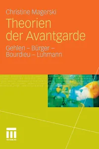 Theorien der Avantgarde_cover