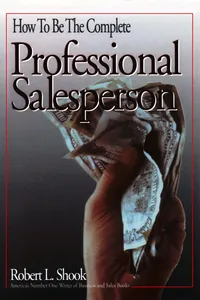 How to Be The Complete Professional Salesperson_cover
