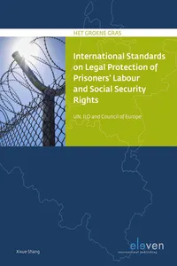 International Standards on Legal Protection of Prisoners' Labor and Social Security Rights_cover