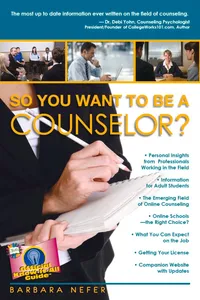 So You Want To Be A Counselor?_cover