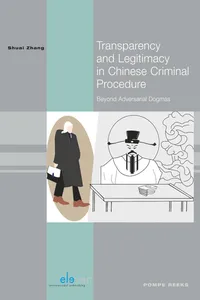 Transparency and Legitimacy in Chinese Criminal Procedure_cover
