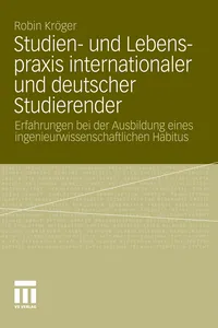 Studien- und Lebenspraxis internationaler und deutscher Studierender_cover