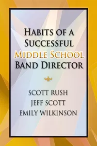 Habits of a Successful Middle School Band Director_cover