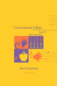 Conversational Solfege Level 3 Student Reading Book_cover