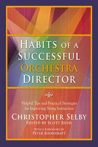 Habits of a Successful Orchestra Director_cover