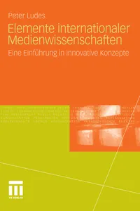 Elemente internationaler Medienwissenschaften_cover