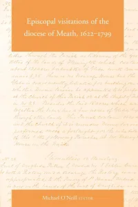 Episcopal Visitations of the Diocese of Meath, 1622-1799_cover