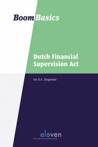 Boom Basics Dutch Financial Supervision Act_cover