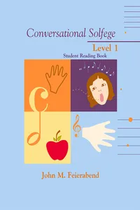 Conversational Solfege Level 1 Student Reading Book_cover