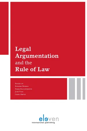 Legal Argumentation and the Rule of Law