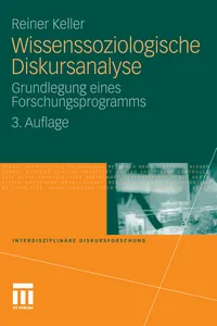 Wissenssoziologische Diskursanalyse_cover
