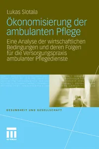 Ökonomisierung der ambulanten Pflege_cover