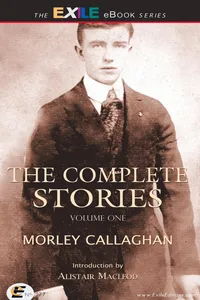 The Complete Stories of Morley Callaghan_cover