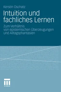 Intuition und fachliches Lernen_cover