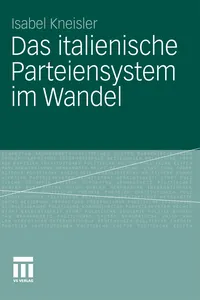Das italienische Parteiensystem im Wandel_cover