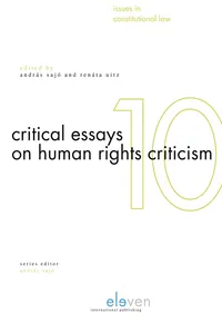 Critical Essays on Human Rights Criticism_cover