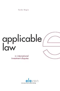 Applicable Law in International Investment Disputes_cover