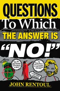 Questions to Which the Answer is "No!"_cover