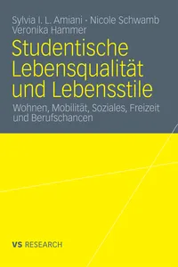 Studentische Lebensqualität und Lebensstile_cover