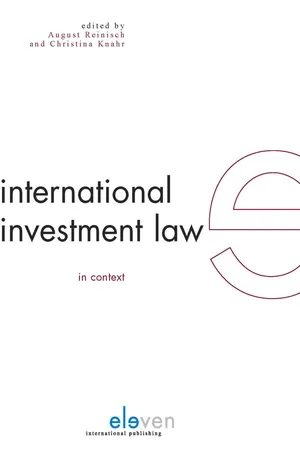 International Investment Law in Context